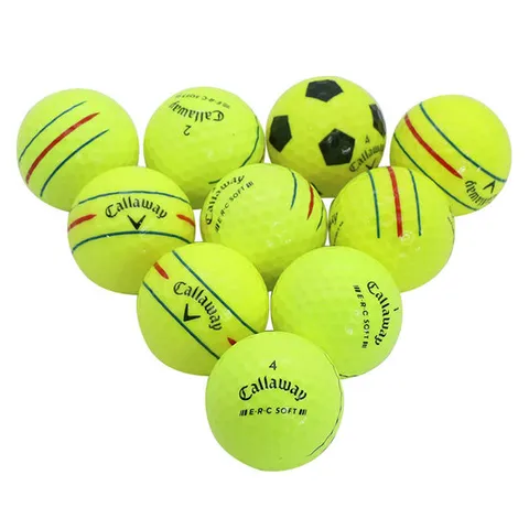 (로스트볼) 캘러웨이 ERC 에디션 특S+급 10구(화이트, 컬러혼합 선택)