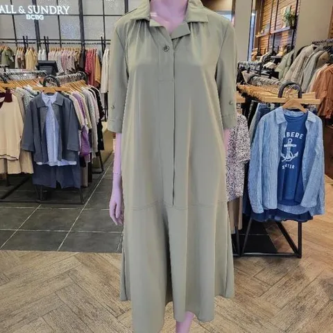 올앤선드리 M백화점 버튼포인트OP A5M3G671(L/KHAKI)