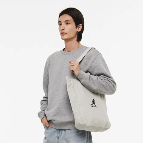 캉골 에센셜 제리 에코백 0055 라이트그레이 KRFBEB00550LY