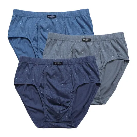 BYC 2220 순면 맥시 삼각팬티 3종 남성용