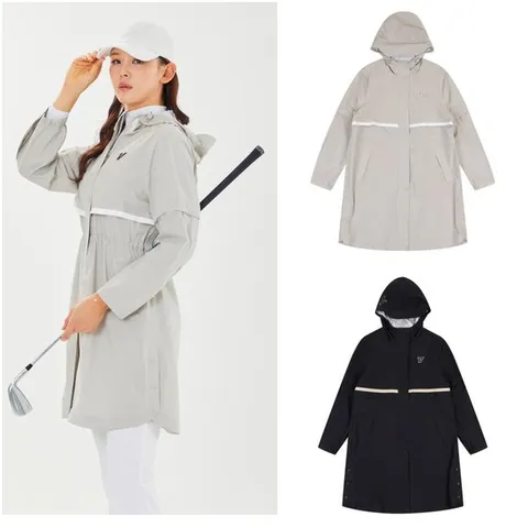 [ 롯데백화점 ][볼빅] 여성 골프 롱기장 2WAY(소매) 레인코드 VLWBPF01