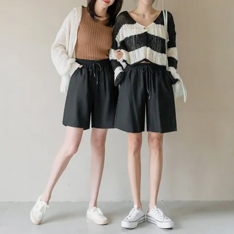 그로우앤더 [빠른배송] 시원한 쿨인견 포인트 4부반바지 2종택1