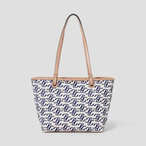 [ AK백화점 ][빈폴] 써머 파인 자카드 숄더백 - 네이비 BE53D3M06R