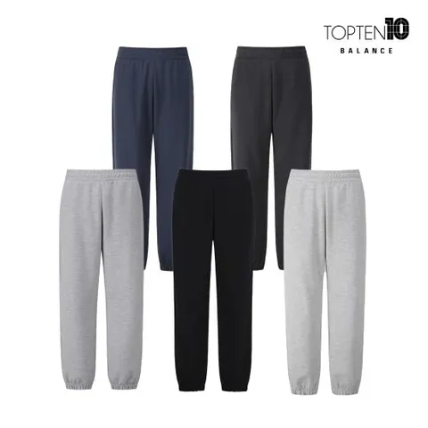 [ 롯데백화점 ][탑텐 밸런스] 남성) MBF5PT1903 부드러운 더블니트 조거 팬츠