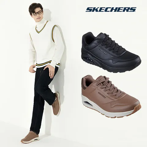 스케쳐스 25FW 남성 우노 워킹화