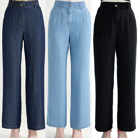 [런칭특가] G.모데나 텐셀 100% 찰랑 팬츠 3종 택1