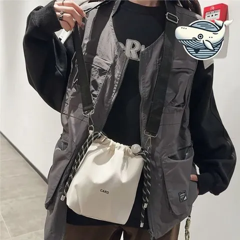 모던 미니 크로스백 스트링포인트 남여 사용 힙색