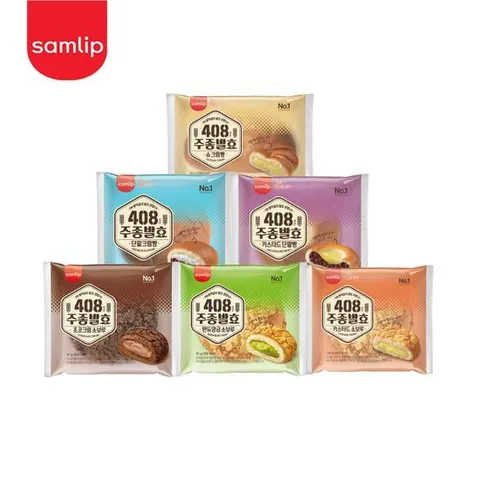 [에스피씨 삼립]삼립 408시간 주종발효 봉지빵 10봉 골라담기