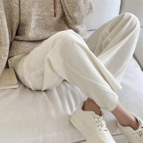 [시노코] 코듀로이 밴딩 팬츠 5컬러 FREE-M/L B23P304