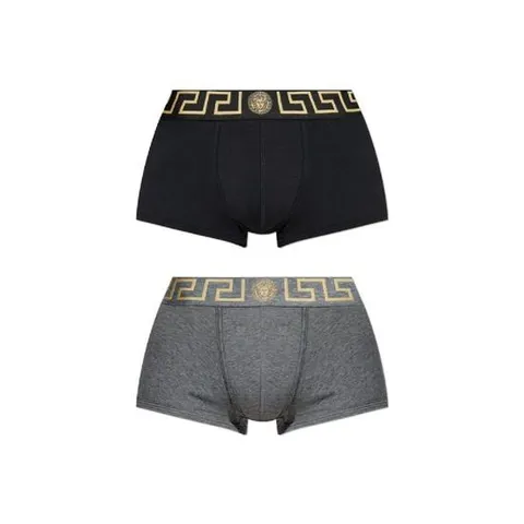 Versace 메두사 자카드 브리프 2개 팩 AU101811A10011 A91M TP934644435