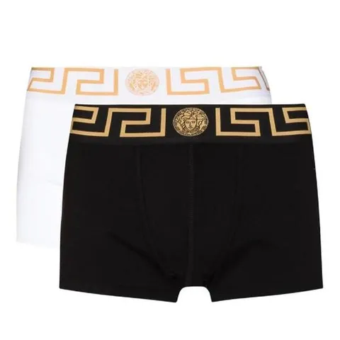 Versace 메두사 자카드 브리프 2개 팩 AU101811A10011 A83K TP934644318