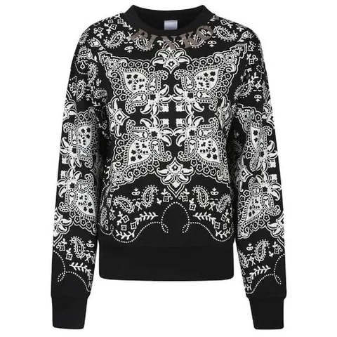 Pinko Mindelo Bandana 프린트 크루넥 스웨트셔츠 104618A2CW ZDI TP935565042