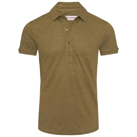 25 FW 올레바브라운 세바스티안 리넨 폴로 셔츠 280276 TP435395197