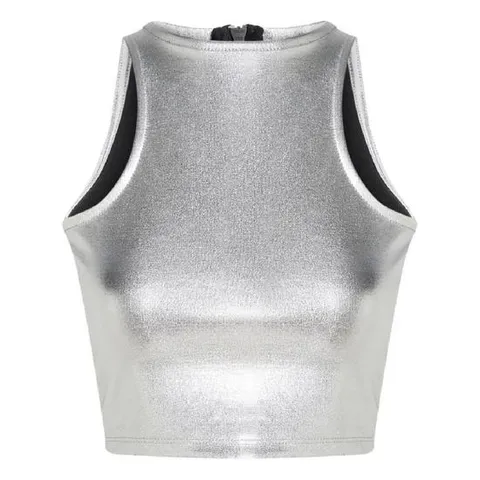 25 FW 칼라거펠트 메탈릭 탱크 탑 A1W170401JN TP432235629