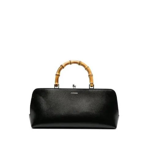 25 FW 질샌더 고지 대나무 핸들 가죽 백 J07WD0020P5285 TP432362283