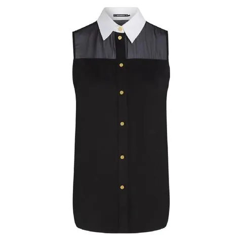 26 SS 칼라거펠트 포플린 칼라 블라우스 A3W11015999 TP438417050