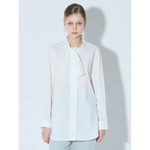 [르샵]리본타이 긴팔 블라우스 (택가격 119000원)