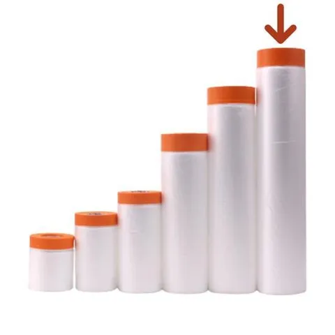 도장용품 커버링테이프 33.0 오렌지 240cm 20M 마스킹테이프