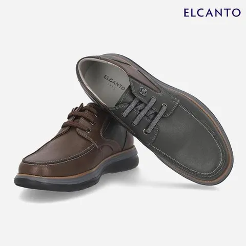 [ 롯데백화점 ]엘칸토  (LCMC99U413) 남성 소가죽 캐주얼 데크슈즈 3cm