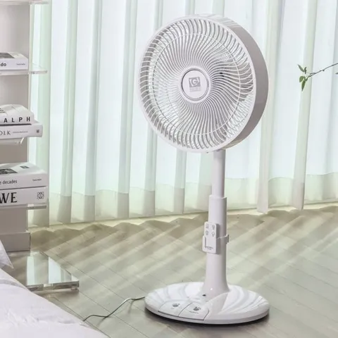 ELECTRO-G 선풍기 써큘레이터형 무선리모컨 발터치 스위치 스탠드형