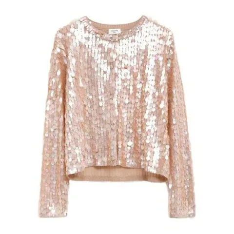 셀린느 셀린느 핑크 가디건 2067037