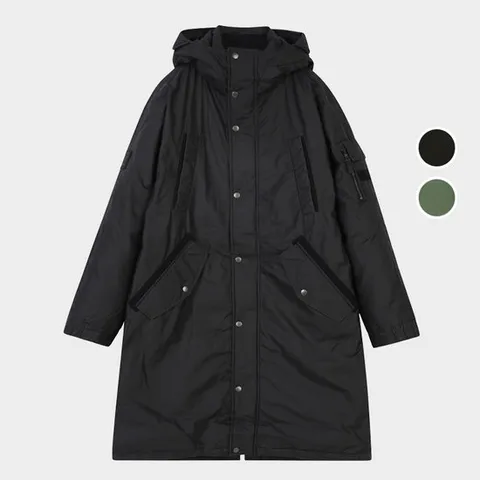 [ 롯데백화점 ][버커루]남성 야상 다운 패딩 점퍼 B234DW460P