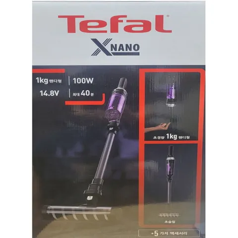 테팔 무선청소기 엑스나노 TY1132KO 강력흡입 초경랑