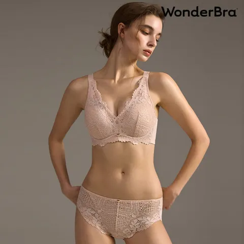GS단독 [Wonderbra] 원더브라 뉴 레이스 풀커버리지 브라팬티 3종 택1 WB168_SELECT3