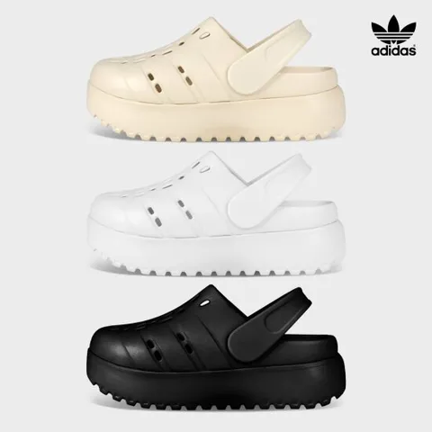 아디다스 아딜렛 클로그 플랫폼 여자 샌들 슬리퍼 3종 택일