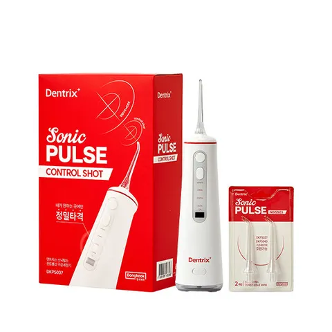 동국제약 덴트릭스 소닉펄스 컨트롤샷 구강세정기 1개 + 전용 노즐 2P 1개