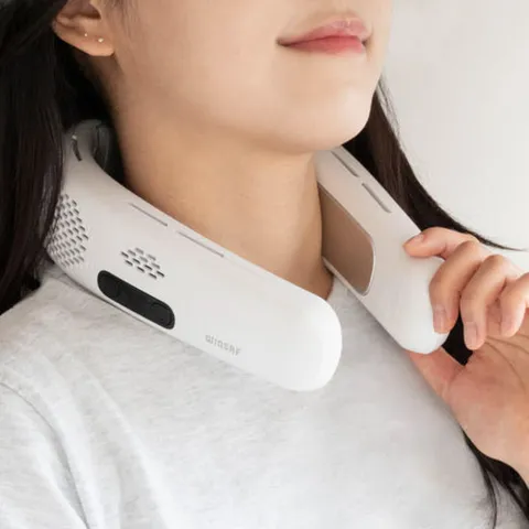 [무케] 윈텍_넥쿨러 저소음 BLDC WF-N1 휴대용 서라운드 무선 목선풍기 쿨링패드 플렉서블 넥밴드
