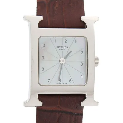 [구구스]중고명품 에르메스 H아워 스틸 시계 (HH1.210) (NO 10170369)