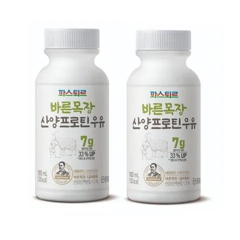 [ 롯데백화점 ][파스퇴르]파스퇴르 산양프로틴우유 180ML 10입