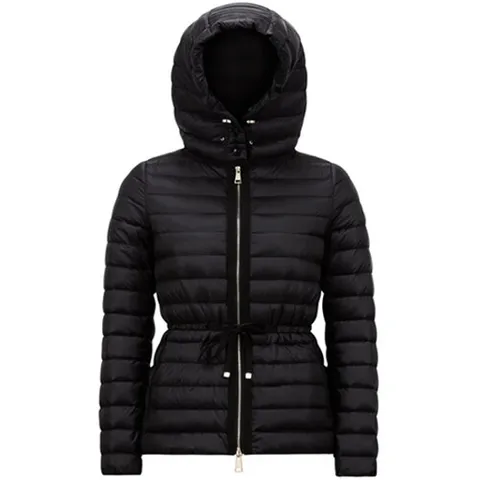 (명품) RAIE 라이에 로고 패치 후드 집업 다운 경