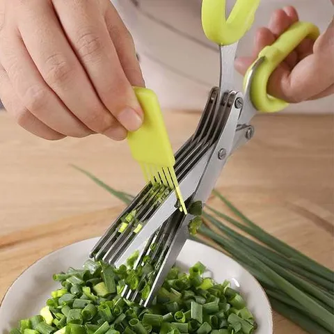 쪽파 가위 식당용 채칼가위 주방용 파썰기 조리도구