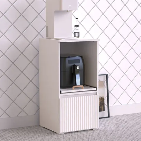 [착불]가온리빙 루루 400 틈새 렌지대 전자레인지선반 거치대 밥솥선반 오븐다이 전자렌지수납장