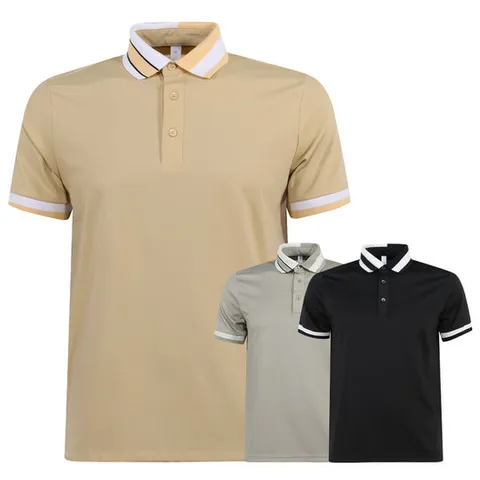 페라어스 남성 여름용 심플배색 카라 골프셔츠 GCTM54R2570