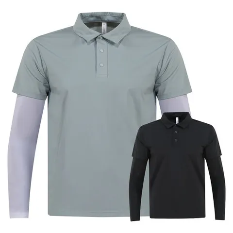 페라어스 남성 여름 토시 레이어드 골프셔츠 GCTM54R2564