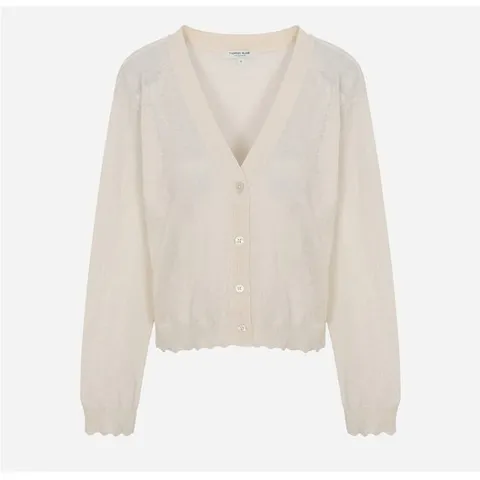 [ 롯데백화점 ][써스데이아일랜드]시스루 브이넥 가디건(T254MCD348W)