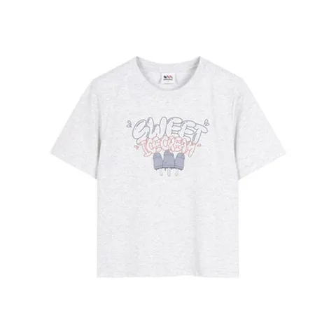 [ 롯데백화점 ][폴햄]여성 쿨코튼 롯데 조크박 반팔티 PHF3TS2100