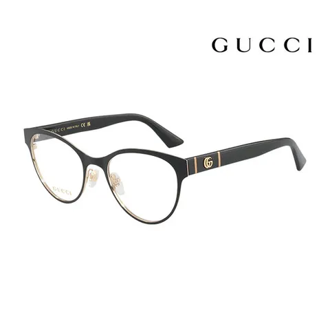 (국내당일발송) 구찌 명품 안경테 GG1114O 001 라운드 메탈 여자