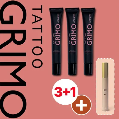 [초특가] 타투그리모 신개념 두피 타투 에센스 3통 + 헤어라이너 1통