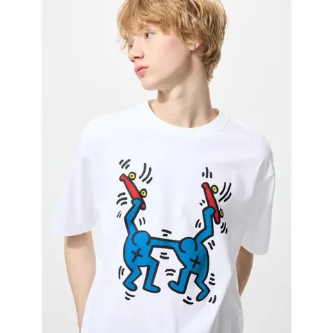 유니클로 재팬 키스해링 핏/릴랙스핏