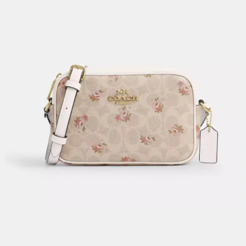 [해외직구][코치] 미니 제이미 카메라 백 골드 샌드 멀티 CBA86