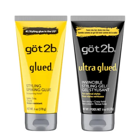 [해외직구] 갓투비 글루드 스타일링 스파이킹 헤어 젤 170g + 갓투비 울트라 글루드 인빈서블 스타일링 헤어 젤 170g