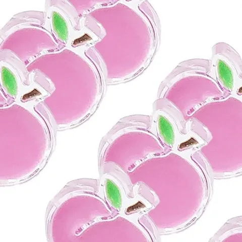 핑크 복숭아 반지 링 (랜덤낱개) CM85