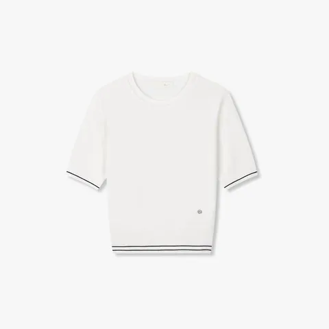 [ 롯데백화점 ][지컷]로고 포인트 니트 풀오버(7255350101)