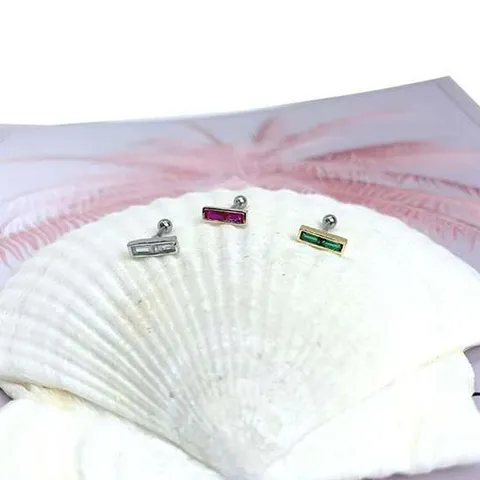 악세사리 (낱개판매) 크리스탈 스틱 피어싱