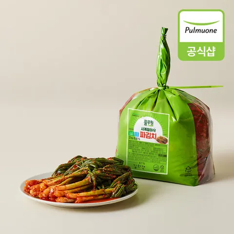 [풀무원] 깔끔한 사계절 아삭 파김치2kg_무배(생산직송)