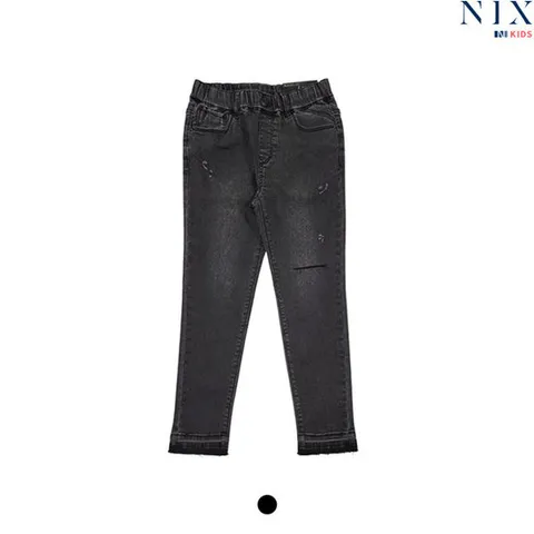 [닉스키즈][닉스키즈] 여아 BLACK 칼구제 패널섀도 스키니_FKNFD